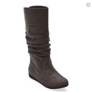 St. John's Bay Gray Casual Boot - New with tags